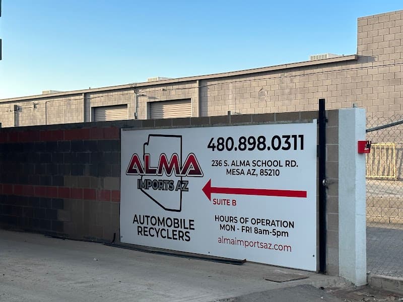 Alma Imports at 236 S Alma School Rd, Mesa, AZ 85210