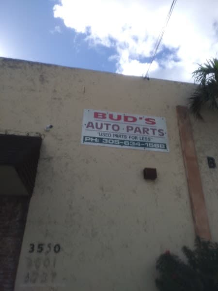 Bud's Auto Parts at 3550 NW S River Dr, Miami, FL 33142