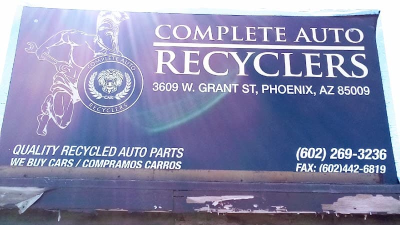 Complete Auto Recyclers at 3609 W Grant St, Phoenix, AZ 85009