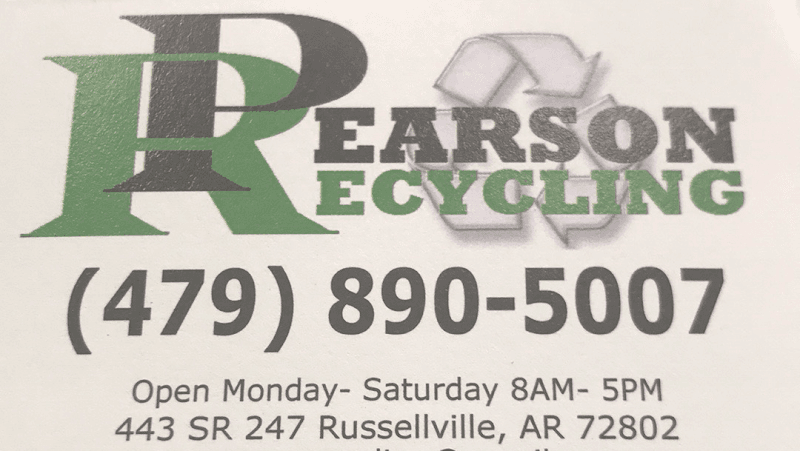 Pearson Recycling at 443 AR-247, Russellville, AR 72802