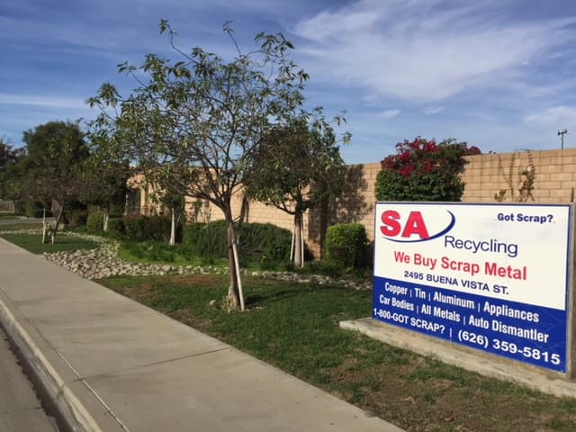 SA Recycling at 2495 Buena Vista St, Irwindale, CA 91706