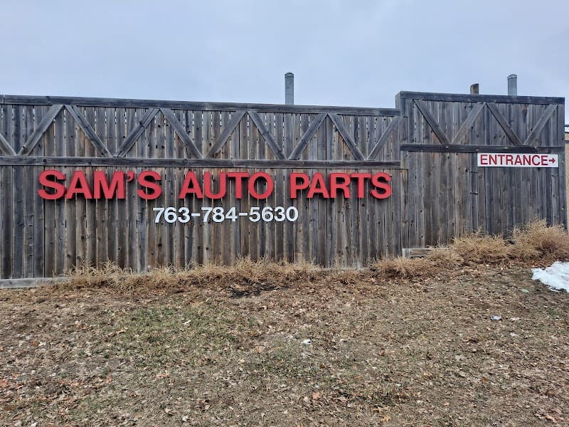 Sam's Auto Parts at 1230 73rd Ave NE, Minneapolis, MN 55432