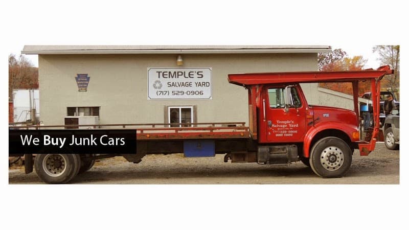 Temple's Salvage Yard at 2681 Noble Rd, Quarryville, PA 17566