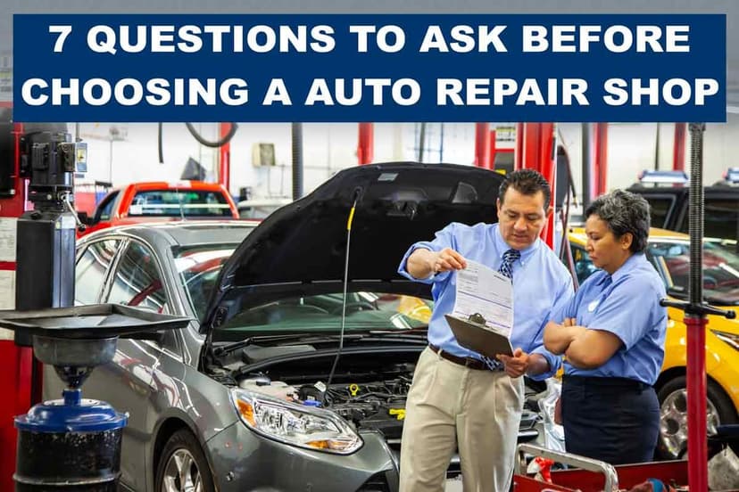 Fix Questions 7 Questions to Ask Before Choosing a Auto Repair Shop | U-Pull-It
