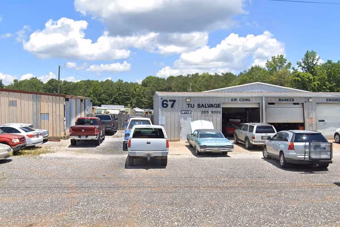 67 Auto Salvage at 2236 AL-67, Somerville, AL 35670 — used auto parts in Somerville, AL