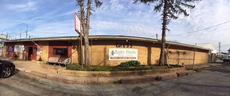 CRESS AUTO PARTS at 453 Old Airport Rd, New Castle, DE 19720 — used auto parts in New Castle, DE