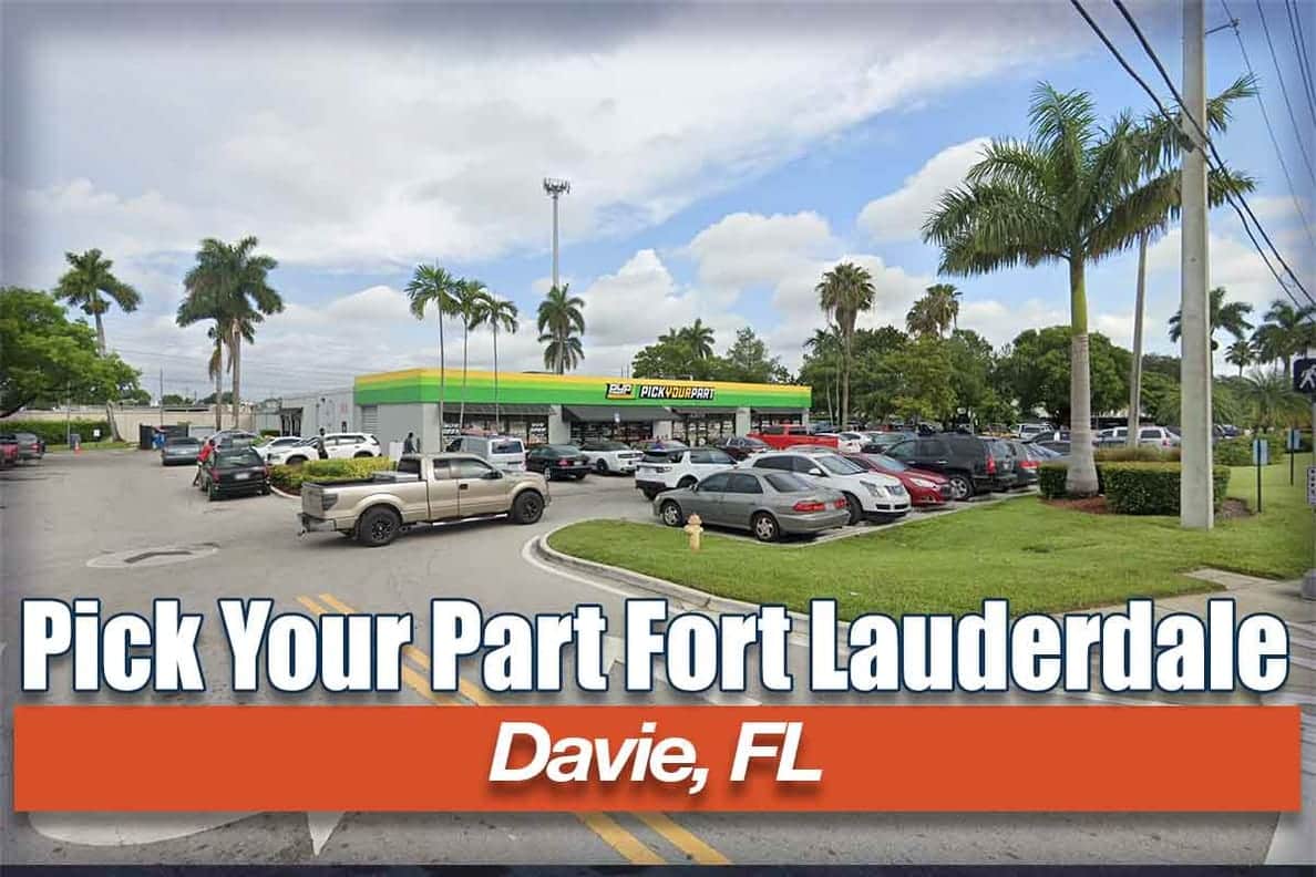 LKQ Pick Your Part - Ft. Lauderdale at 4301 S State Rd 7, Davie, FL 33314 — used auto parts in Davie, FL