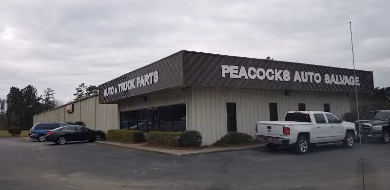 Peacock's Auto Salvage at 919 GA-49, Macon, GA 31211 — used auto parts in Macon, GA