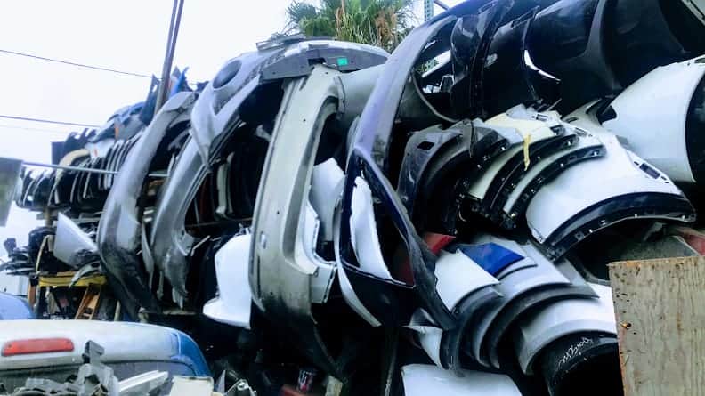 1 stop car parts and paint at 820 MacDonough Ave, Wilmington, CA 90744 — used auto parts in Los Angeles, CA
