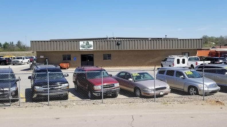 A & A Auto and Truck Parts Inc at 1440 SE Jefferson St, Topeka, KS 66607 — used auto parts in Topeka, KS