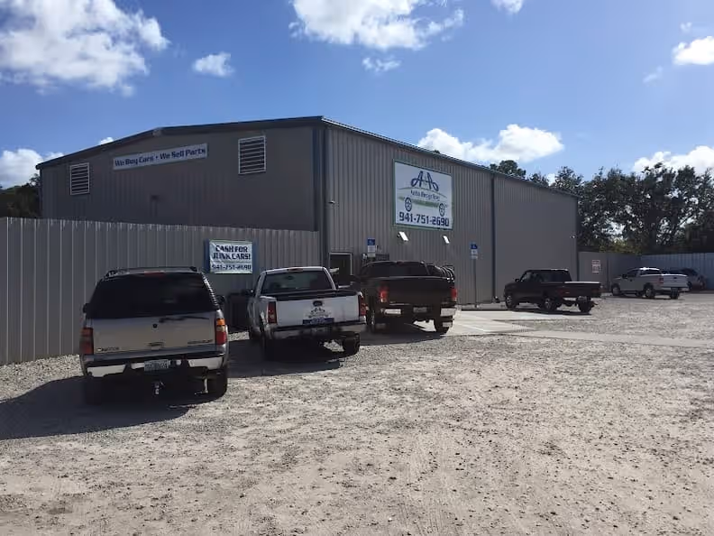 A & A Auto Recycling at 5507 9th St E, Bradenton, FL 34203 — used auto parts in Bradenton, FL