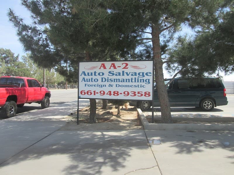 AA2 Lancaster Auo Salvage and Recycling at 45509 Division St, Lancaster, CA 93535 — used auto parts in Lancaster, CA