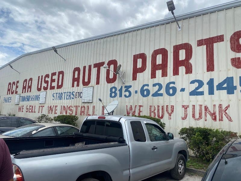 ACE Pick A Part Used Auto Parts at 3215 N 43rd St, Tampa, FL 33605 — used auto parts in Tampa, FL