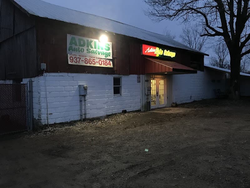 Adkins Auto Salvage at 8404 Upper Miamisburg Rd, Miamisburg, OH 45342