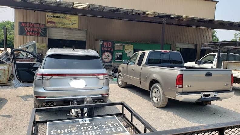 Adkins Recycling at 1010 Blue Bluff Rd, Martinsville, IN 46151 — used auto parts in Martinsville, IN