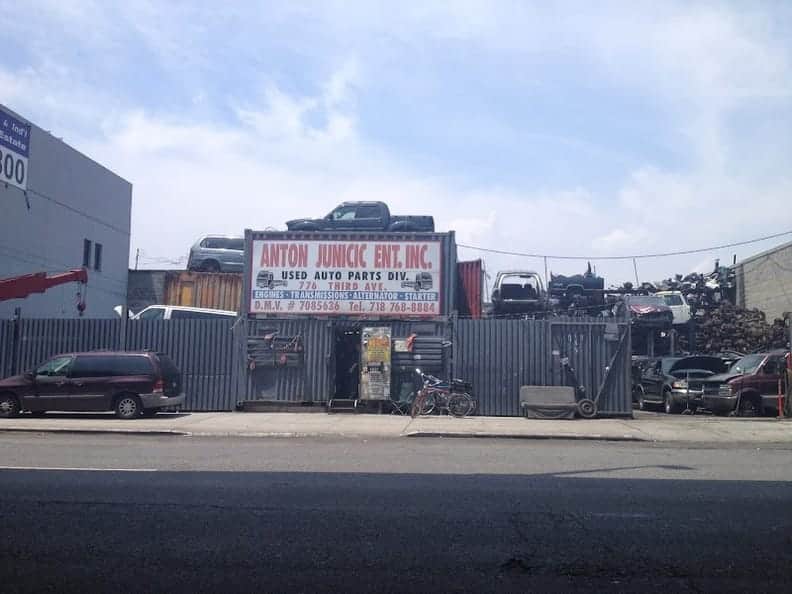 Anton Junicic Ent. Inc. at 776 3rd Ave, Brooklyn, NY 11232 — used auto parts in Brooklyn, NY