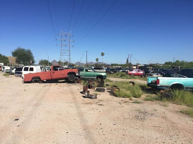 Arizona Auto Wrecking at 5561 S Park Ave, Tucson, AZ 85706 — used auto parts in Tucson, AZ