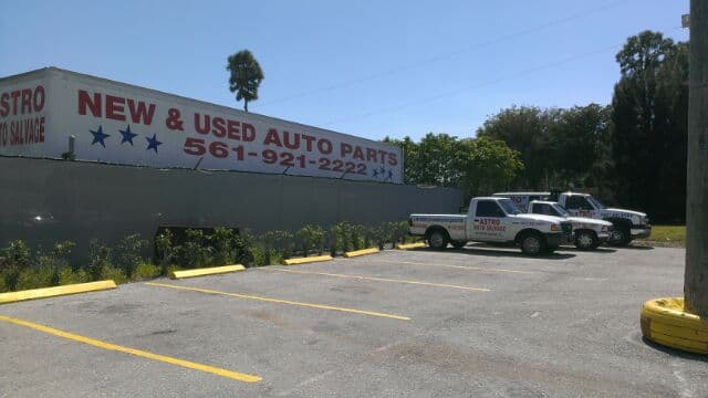 ASTRO AUTO SALVAGE at 12608 S Military Trail, Boynton Beach, FL 33436 — used auto parts in Boynton Beach, FL