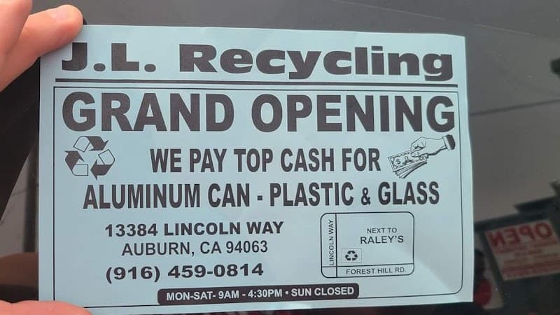 Auburn Recycling & Scrap Metals, Inc. at 350 Sacramento St, Auburn, CA 95603