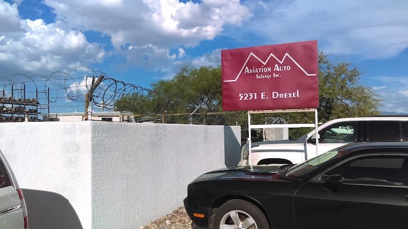 Aviation Auto Salvage Recycle at 5231 E Drexel Rd, Tucson, AZ 85706 — used auto parts in Tucson, AZ
