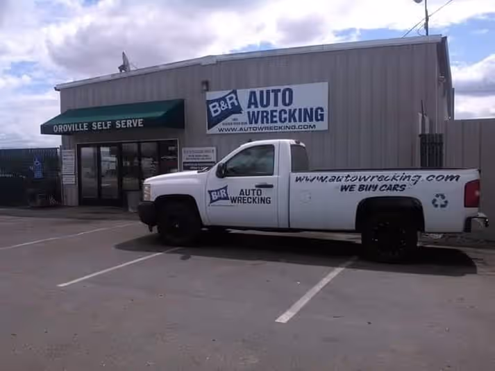 B&R Auto Wrecking at 2815 Feather River Blvd, Oroville, CA 95965 — used auto parts in Oroville, CA