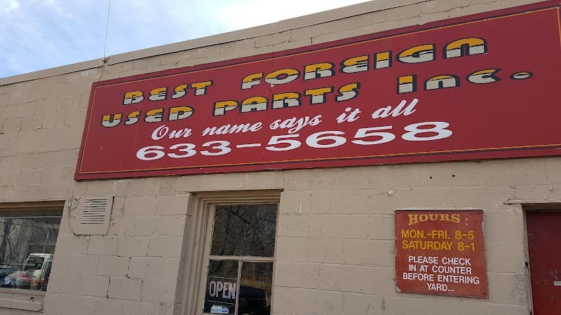 Best Foreign Used Parts Inc at 400 S 16th St, Colorado Springs, CO 80904 — used auto parts in Colorado Springs, CO