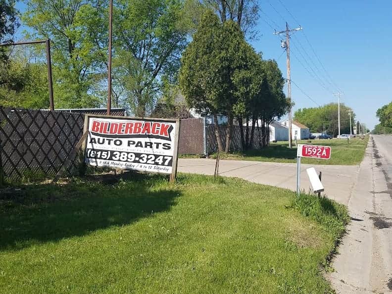 Bilderback's Auto Parts Inc at 1592 Fischer Rd, South Beloit, IL 61080 — used auto parts in South Beloit, IL