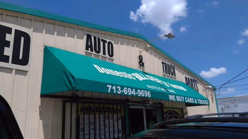 Bill Dee's Auto Salvage — used auto parts in Houston, TX