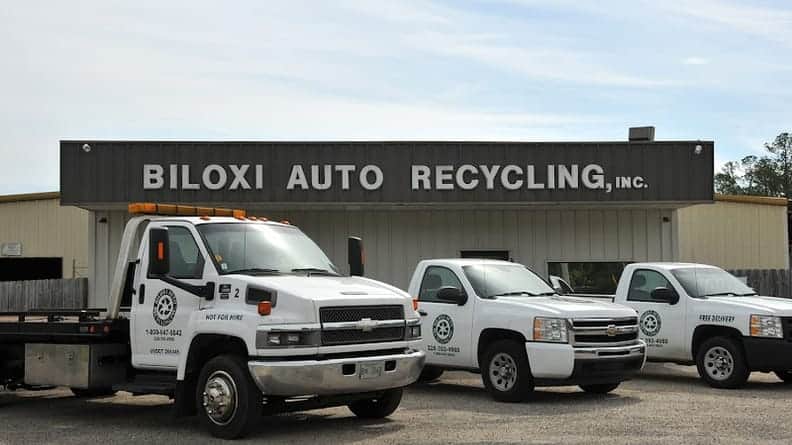 Biloxi Auto Recycling at 13464 Scruggs Ln, Biloxi, MS 39532 — used auto parts in Biloxi, MS
