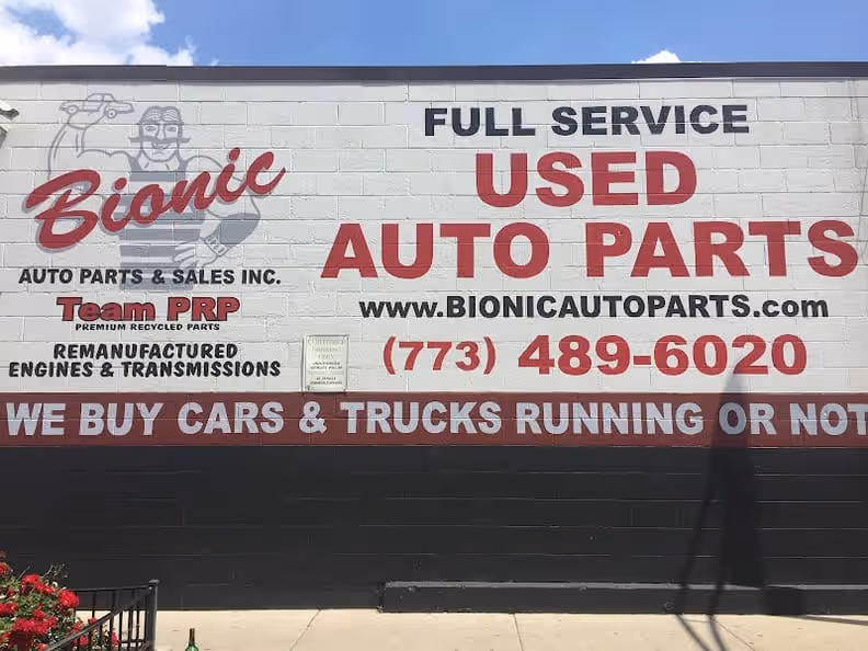 Bionic Auto Parts & Sales Inc at 4655 W North Ave, Chicago, IL 60639 — used auto parts in Chicago, IL