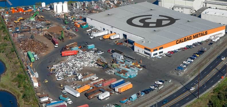 Calbag Metals Company at 1602 Marine View Dr, Tacoma, WA 98422 — used auto parts in Tacoma, WA