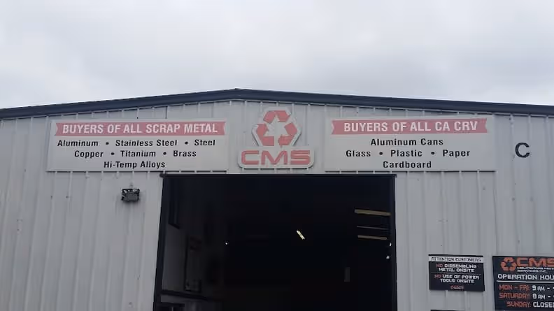 California Metal Services Inc at 1428 W Mission Rd, Escondido, CA 92029 — used auto parts in Escondido, CA