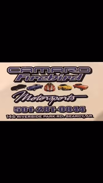Camaro & Firebird Motorsports at 146 Riverside Park Rd, Searcy, AR 72143 — used auto parts in Searcy, AR