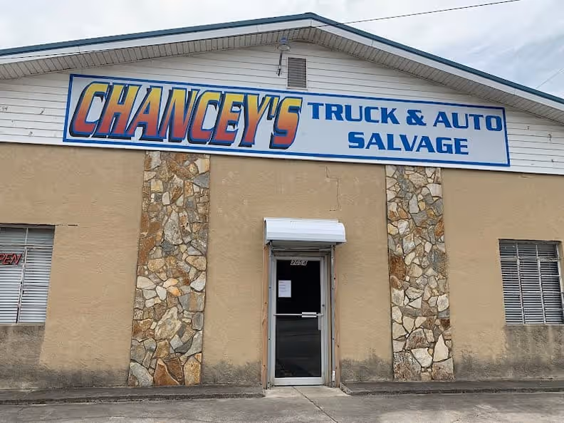 Chancey's Truck and Auto Salvage at 2054 Old Savannah Rd, Augusta, GA 30901 — used auto parts in Augusta, GA