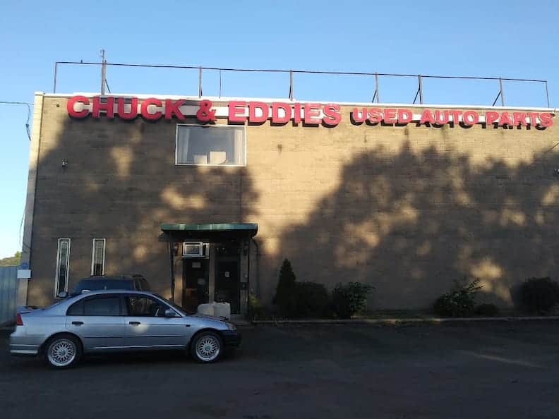 Chuck & Eddie's Used Auto Parts at 190 Middletown Ave, New Haven, CT 06513