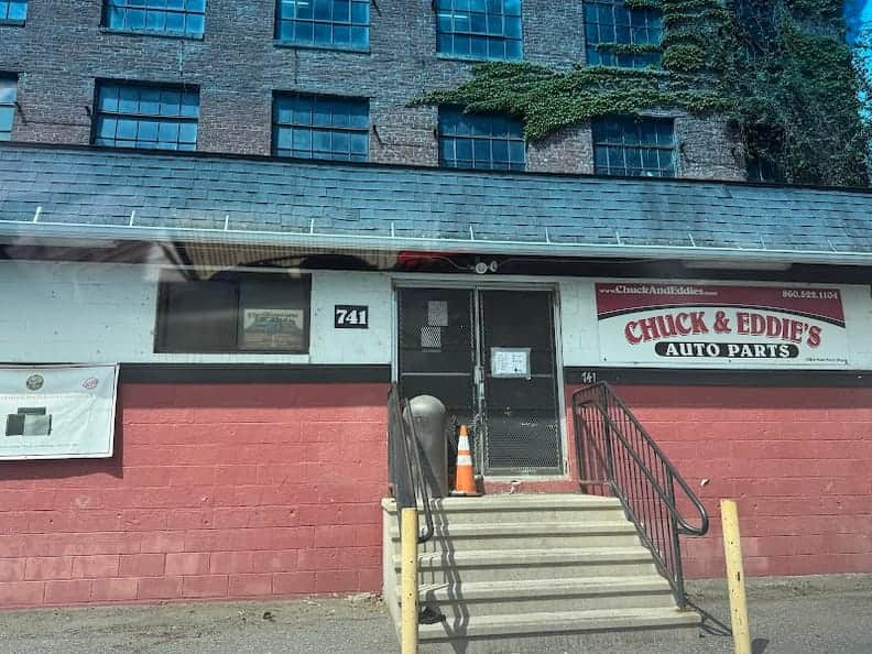 Chuck & Eddie's Used Auto Parts at 741 Windsor St, Hartford, CT 06120