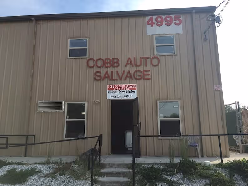 Cobb County Junk Car Removal & Used Parts Locator at 4995 Powder Springs Dallas Rd B, Powder Springs, GA 30127 — used auto parts in Powder Springs, GA
