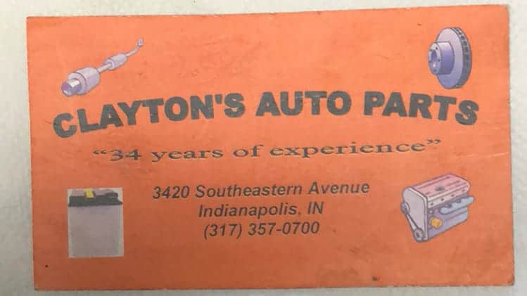 Collins Auto Salvage at 3040 N Irvington Ave, Indianapolis, IN 46218 — used auto parts in Indianapolis, IN