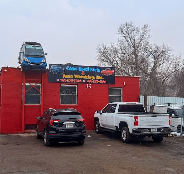 Connecticut Used Parts & Auto Wrecking at 36 Brewery St, Waterbury, CT 06708