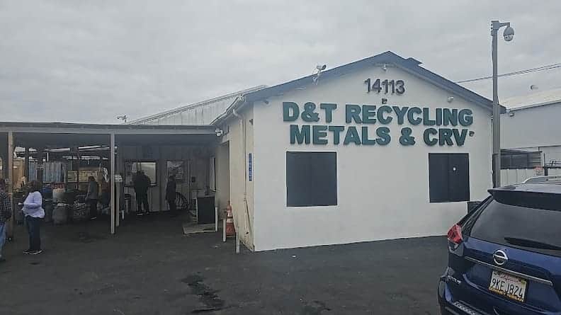 D & T Recycling (Scrap Metals & CRV) at 14113 Garfield Ave, Paramount, CA 90723 — used auto parts in Paramount, CA