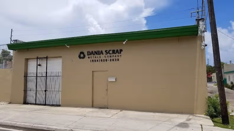 Dania Beach Scrap Metals at 177 Phippen Waiters Rd, Dania Beach, FL 33004 — used auto parts in Dania Beach, FL