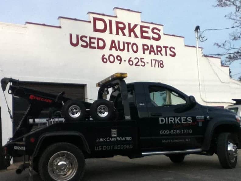 Dirkes Used Auto Parts and u-pull-it at 6935 E Black Horse Pike, Mays Landing, NJ 08330