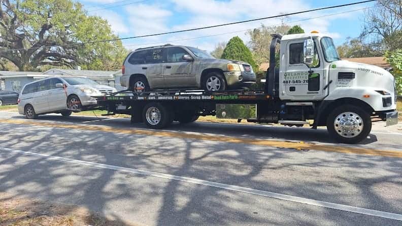 Disney Auto Dismantlers at 104 Seminole Trail, Orlando, FL 32833 — used auto parts in Orlando, FL