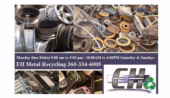EH Metal Recycling at 8801 NE 117th Ave, Vancouver, WA 98662 — used auto parts in Vancouver, WA