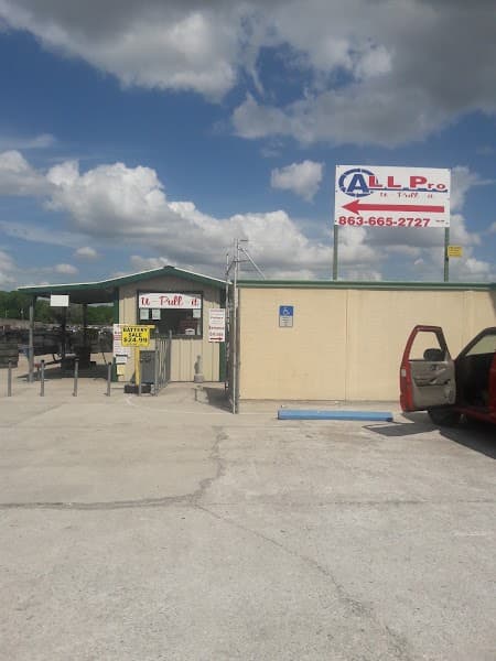 Fenix Parts Auburndale (formerly All Pro) at 3599 Old Dixie Hwy, Auburndale, FL 33823