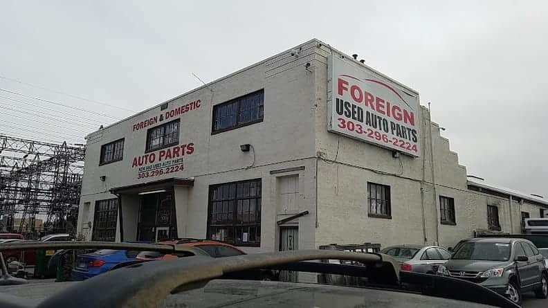 Foreign Used Auto Parts INC at 2424 E 40th Ave, Denver, CO 80205 — used auto parts in Denver, CO