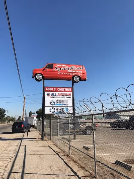 Fresno Silver Star Recycling at 4688 S Chestnut Ave STE 103, Fresno, CA 93725 — used auto parts in Fresno, CA