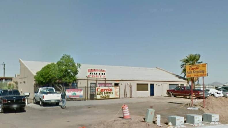Garcia Auto Recycling at 3434 W Broadway Rd, Phoenix, AZ 85041 — used auto parts in Phoenix, AZ