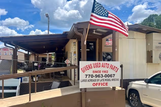 Givens Used Auto Parts at 285 East Rock House Rd SE, Lawrenceville, GA 30045 — used auto parts in Lawrenceville, GA