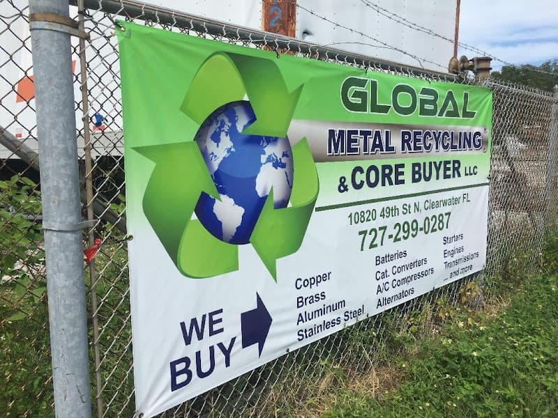 Global Metal Recycling & Core Buyer at 10820 49th St N, Clearwater, FL 33762 — used auto parts in Clearwater, FL